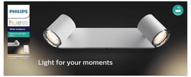 Philips Hue White Ambiance Adore doble spotlys
