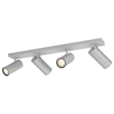 Philips Hue White Ambiance Buratto firedoble spotlys (aluminium)