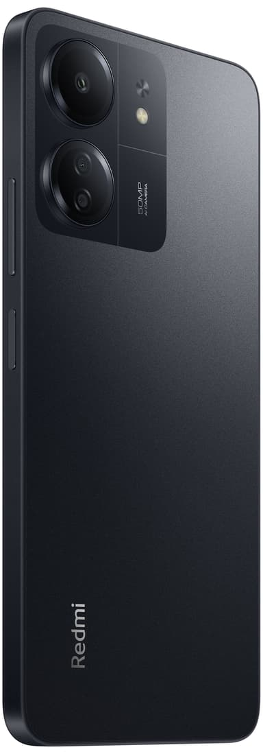 Xiaomi Redmi 13C smarttelefon 4/128GB (sort)