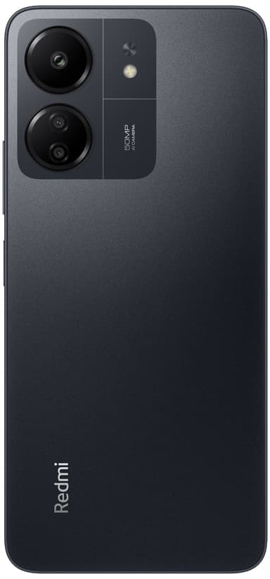Xiaomi Redmi 13C smarttelefon 4/128GB (sort)