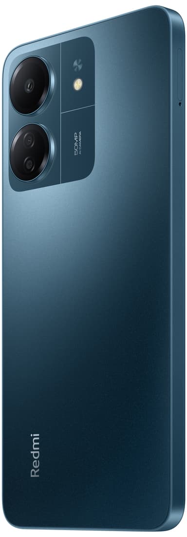 Xiaomi Redmi 13C smarttelefon 4/128GB (blå)
