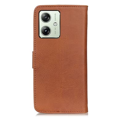 KHAZNEH Motorola Moto G54 Lommebok-deksel - Brun