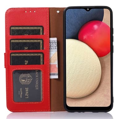Motorola Moto G84 5G KHAZNEH Lommebok-deksel - Rød/Svart