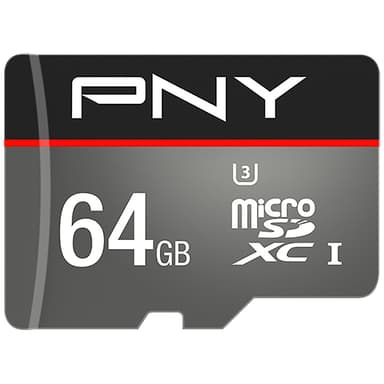 PNY Elite Micro SDXC minnekort 64 GB PNY Elite Micro SDXC minnekort 64 GB