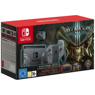 Nintendo Switch spillkonsoll: Diablo III Limited Edition Nintendo Switch spillkonsoll: Diablo III Limited Edition