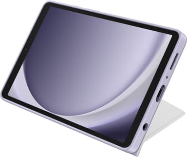 Samsung Galaxy Tab A9 bokomslag (hvit)