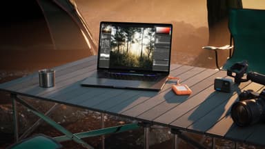 LaCie Rugged Mini ekstern SSD 2 TB (oransje)
