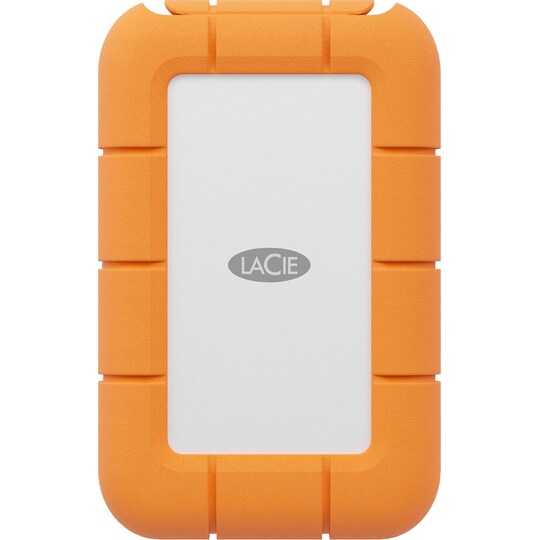 LaCie Rugged Mini ekstern SSD 500 GB (oransje)