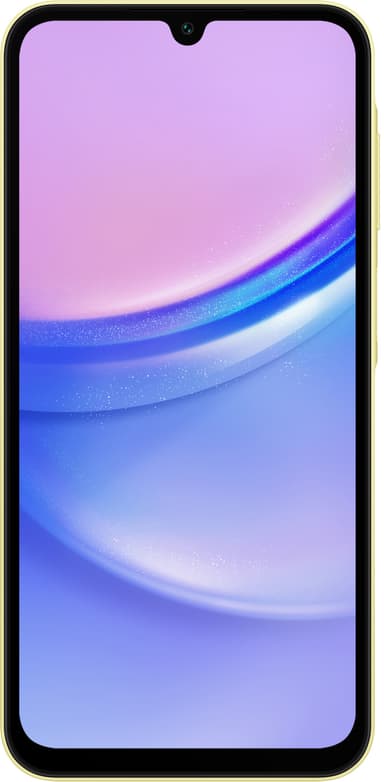 Samsung Galaxy A15 LTE smarttelefon 4/128GB (gul)