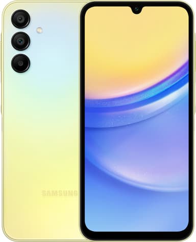 Samsung Galaxy A15 5G smarttelefon 4/128GB (gul)