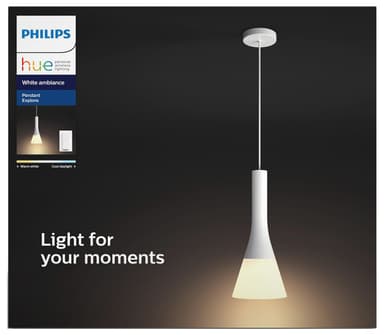 Philips Hue White Ambiance Explore taklampe 4300131P7