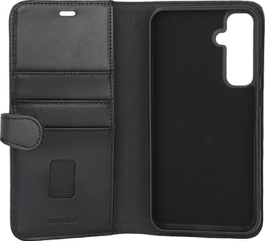 Buffalo Samsung S23 FE 5G 2in1 Leather lommebokdeksel (sort)