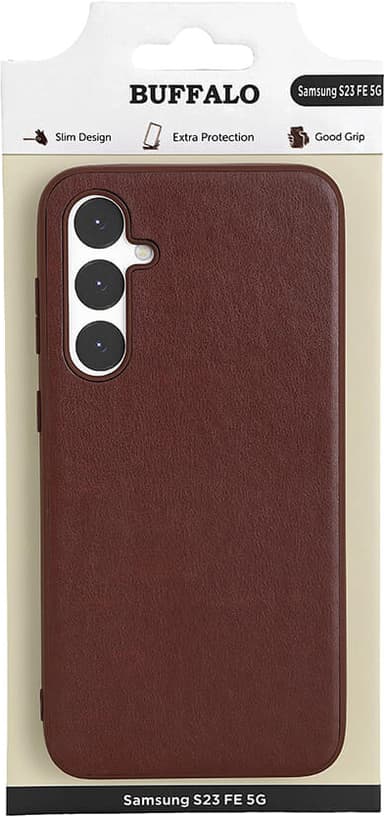 Buffalo Samsung Galaxy S23 FE deksel (brun)