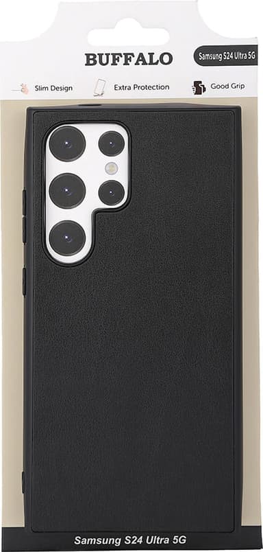 Buffalo Samsung Galaxy S24 Ultra deksel (sort)