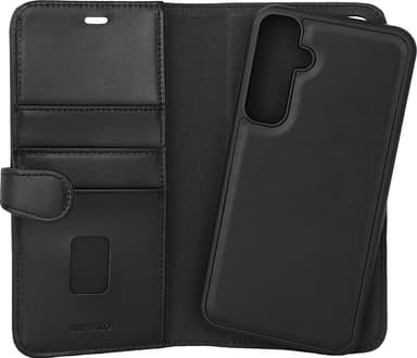 Buffalo Samsung S23 FE 5G 2in1 Leather lommebokdeksel (sort)