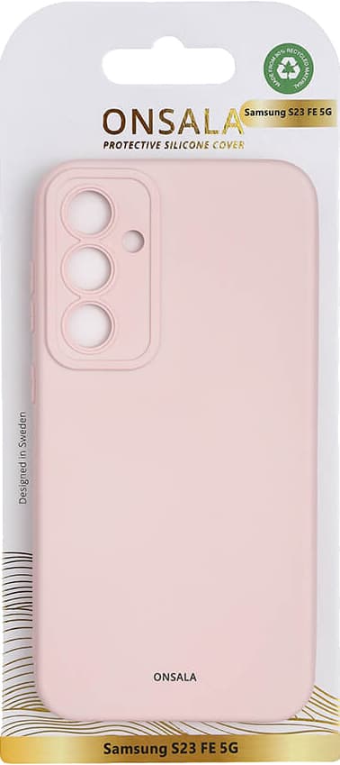 Onsala Samsung Galaxy S23 FE silikonetui (rosa)