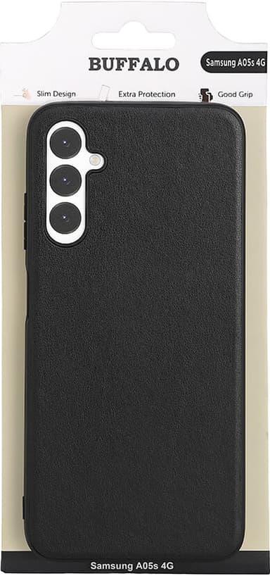 Buffalo Samsung Galaxy A05s deksel (sort)