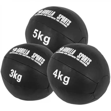 Gorilla Sports Wallballpaket PRO 12 kg