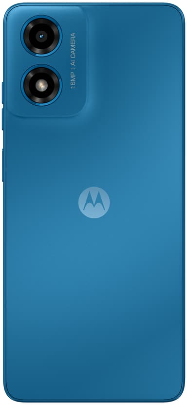 Motorola G04 smarttelefon 4/64GB (blå)