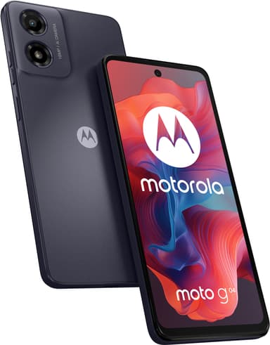 Motorola G04 smarttelefon 4/64GB (sort)