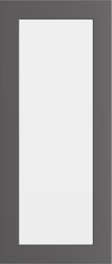 Epoq Trend Eco glasskapdør til kjøkken 30x70cm (grafitt)
