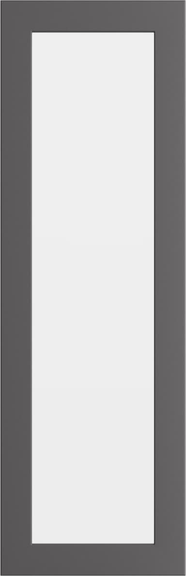 Epoq Trend Eco glasskapdør til kjøkken 30x92cm (grafitt)