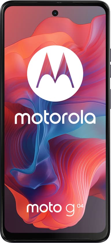 Motorola G04 smarttelefon 4/64GB (sort)