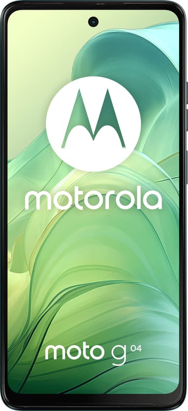 Motorola G04 smarttelefon 4/64GB (grønn)