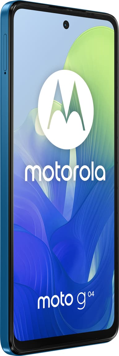 Motorola G04 smarttelefon 4/64GB (blå)