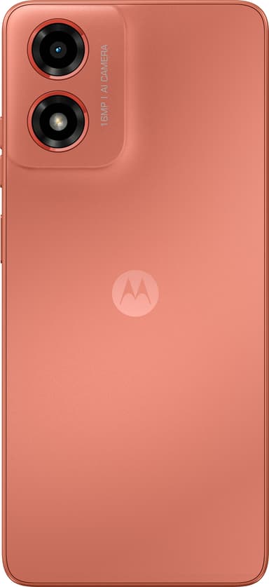 Motorola G04 smarttelefon 4/64GB (oransje)