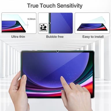 Samsung Galaxy Tab S9 FE+ Herdet Glass 0,3mm 9H