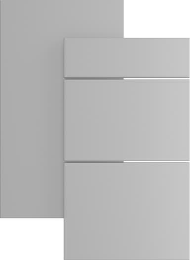 Epoq Trend Eco bunnskuffefront for kjøkken 80x35 (Light Grey)