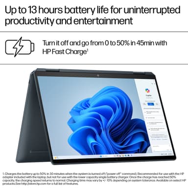 HP Spectre x360 Ultra-7/16/512GB 14" bærbar PC