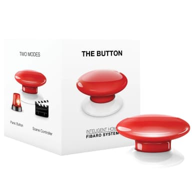 Fibaro knapp (rød) Fibaro knapp (rød)