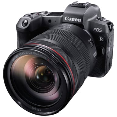 Canon EOS R speilfritt kamera + RF 24-105 mm objektiv Canon EOS R speilfritt kamera + RF 24-105 mm objektiv