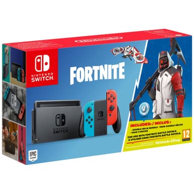 Nintendo Switch Fortnite Elkjøp Nintendo Switch Spillkonsoll Fortnite Pakke Spillkonsoll Elkjop