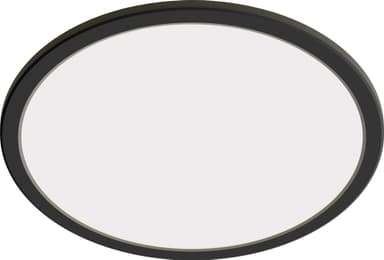 Philips Superslim SceneSwitch plafondlys 15W (sort)