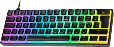 Deltaco DK475 gamingtastatur (sort)