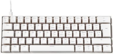 Deltaco WK90 gamingtastatur (hvit)
