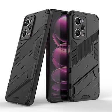 Til Xiaomi Redmi Note 12 Pro 5G Deksel Hard+Mykt TPU-stativ