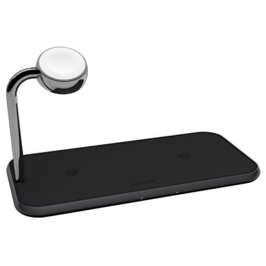 Zens Dual Alu + Watch Qi ladematte (sort)