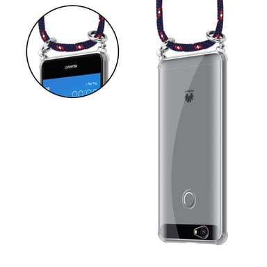 Huawei NOVA Deksel med Halskjede (blå)