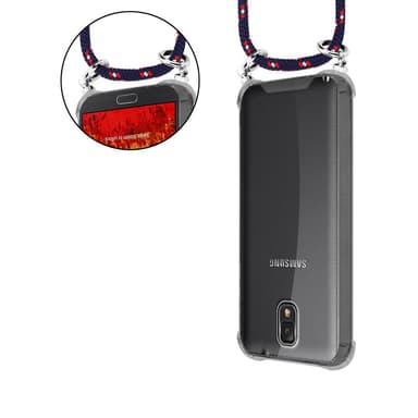 Samsung Galaxy NOTE 3 Deksel med Halskjede (blå)