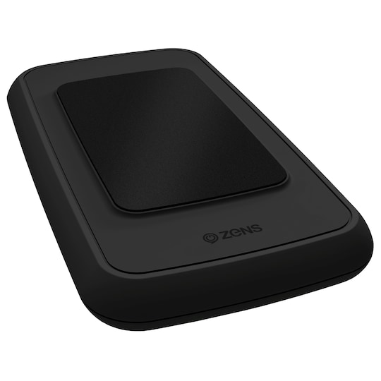 Zens Qi wireless 4500mAh USB powerbank (sort)