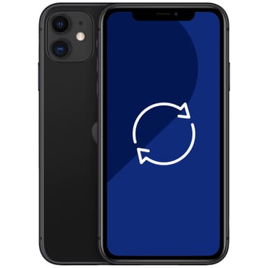 Brukt iPhone 11 smarttelefon 64 GB (sort)