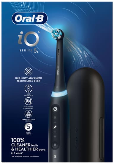 Oral-B iO 5s elektrisk tannbørste 414964 (matt sort)