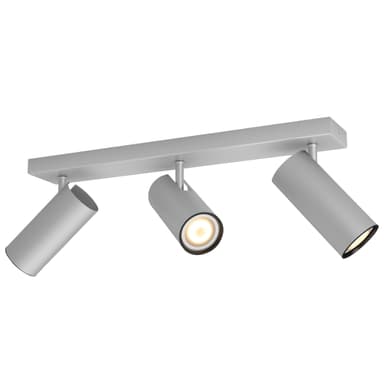 Philips Hue White Ambiance Buratto tredoble spotlys (aluminium)