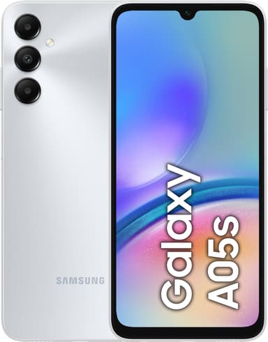 Samsung Galaxy A05s smarttelefon 4/64GB (sølv)