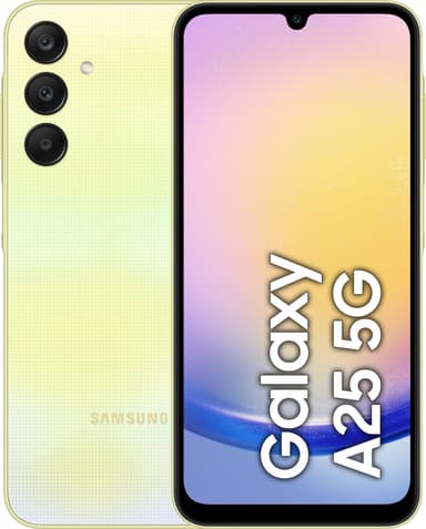 Samsung Galaxy A25 5G smarttelefon 8/256GB (gul)