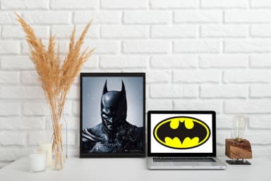 Batman Arkham 3D lentikulær plakat